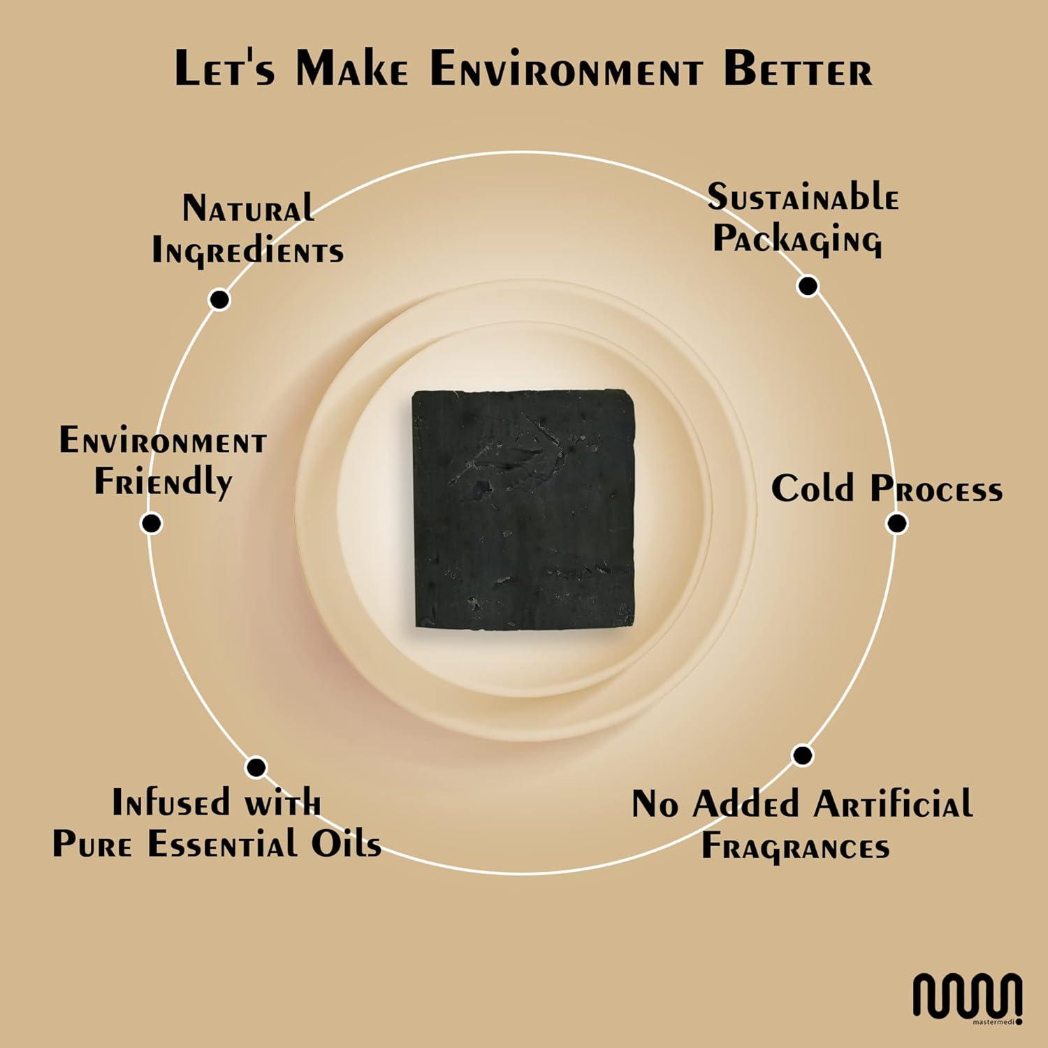 imagemastermedi All Natural Soap Bar Charcoal amp Tea Tree Softer amp Smoother Skin Handmade Organic Soap amp Natural Flavors More Moisturizing Than Ordinary Bar Soap Women amp Mens Bar Soap Pack of 1