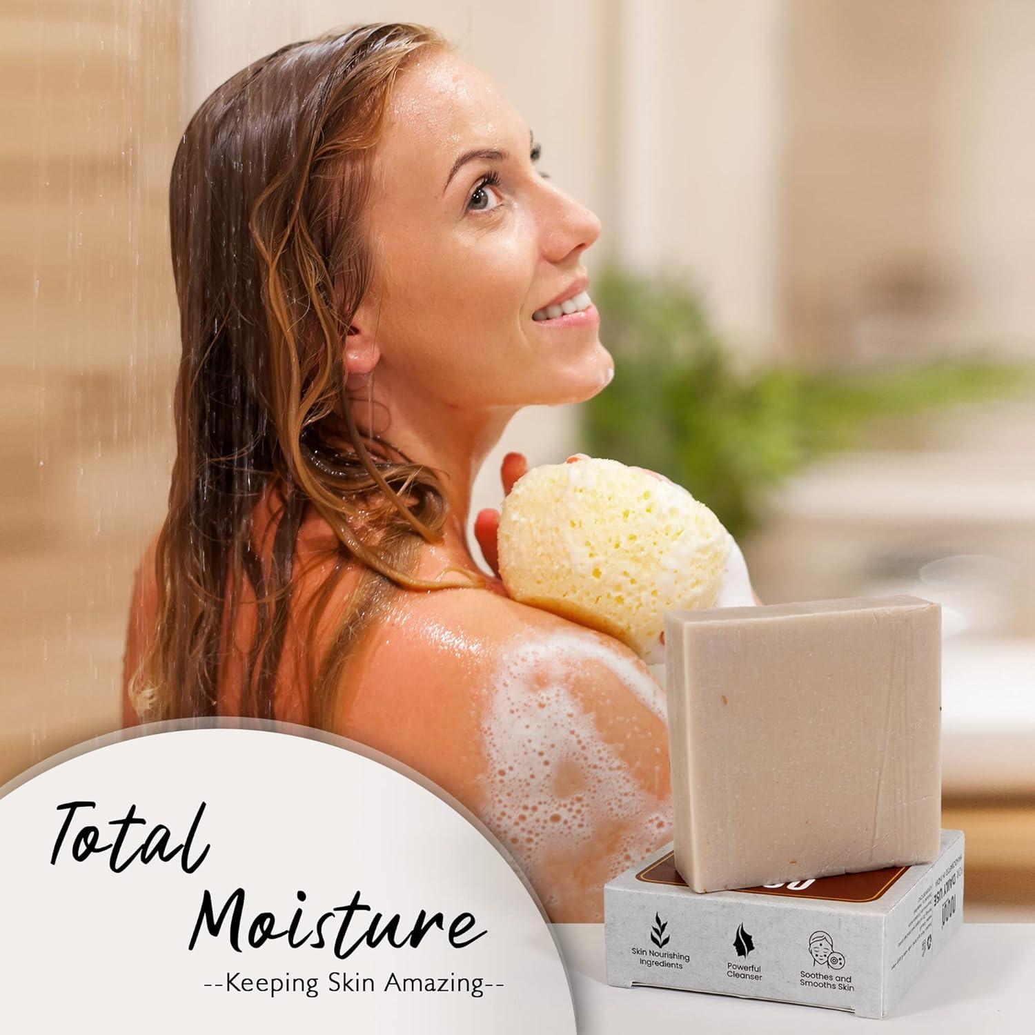 imagemastermedi All Natural Soap Bar Handmade Organic Soap Scented with Premium Essential Oils Fuller Clay